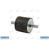 Antivibrante cylindrique mâle / femelle 50X45Mm, M10.