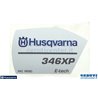 Etichetta Avviamento 346Xp - Originale Husqvarna - 544973602