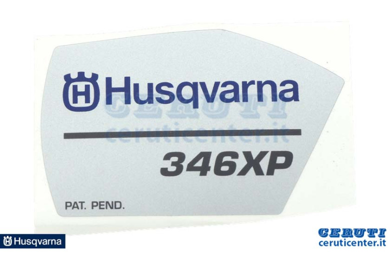 Étiquette - Original Husqvarna - 544973601