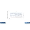 Coltello Trinciapaglia 173X50X4, Ø Foro 18Mm