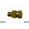 Swivel Messing Fitting In Line 250 Bar M-F