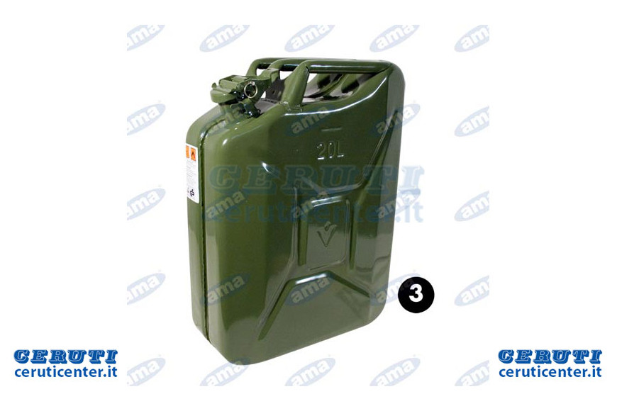 Tanica In Metallo 20 L - Ama