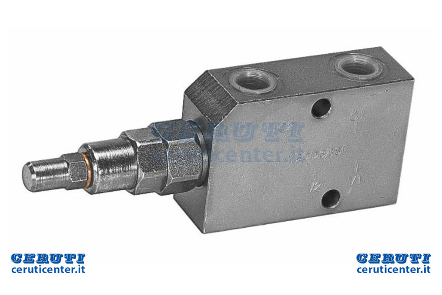 Lock And Valve Descent Control (Overcenter) double effet 1/2 "
