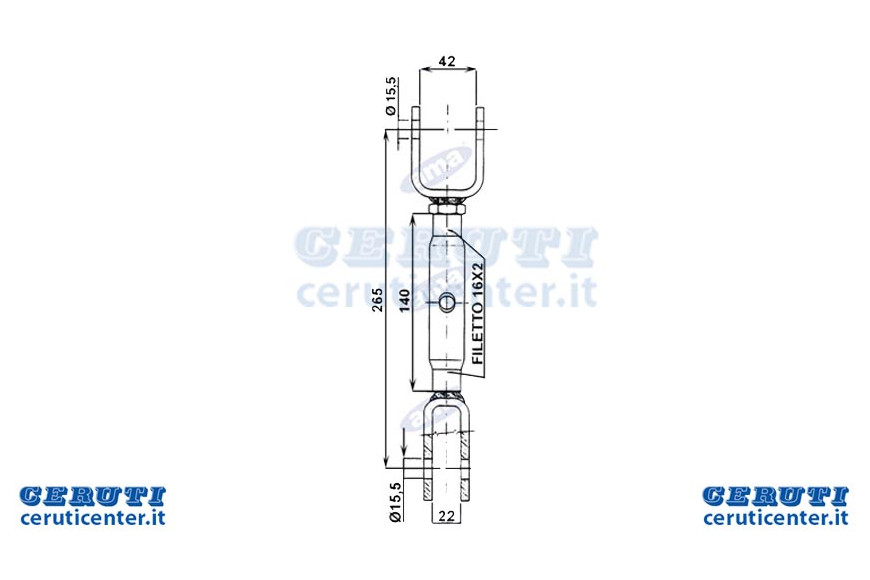 Arm-Lat.Registrabile Adaptable Kubota Iseki