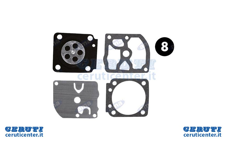 Kit Membrane Carb. Zama Gnd-28