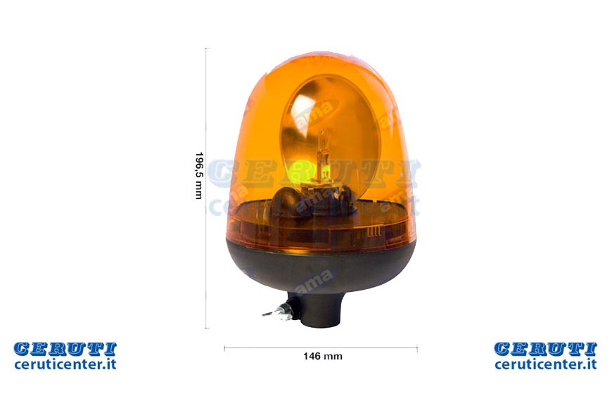 Girofaro Serie One Con Attacco Ad Imbuto 24V - Ama