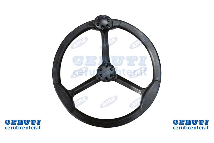 Direction diamètre de la roue 360 ​​C6 avec le bouton