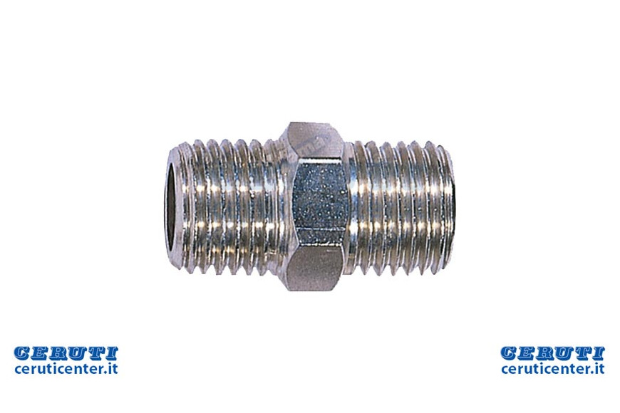 Nipple mâle-mâle 1 / 4-1 / 4