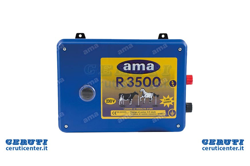 Elettrificatore Ranch Ama R3500 Con Alimentazione  - Ama