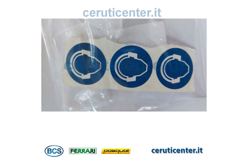 Decal - BCS genuine - 58048325
