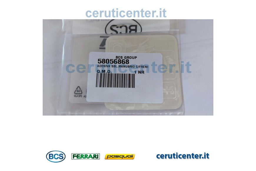 Decal - BCS genuine - 58056868