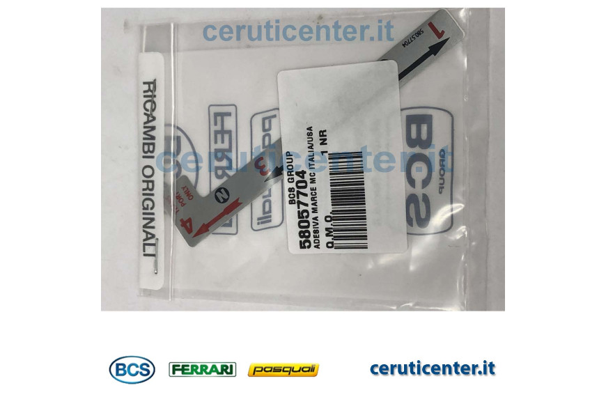 Aufkleber - BCS Original - 58057704