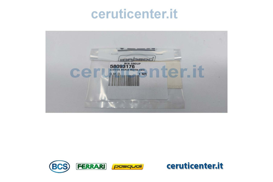 Aufkleber - BCS Original - 58093176