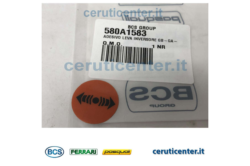 Aufkleber - BCS Original -  580A1583