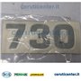 Decal 730 /11 - BCS genuine - 58058454 - replaces - 58057649