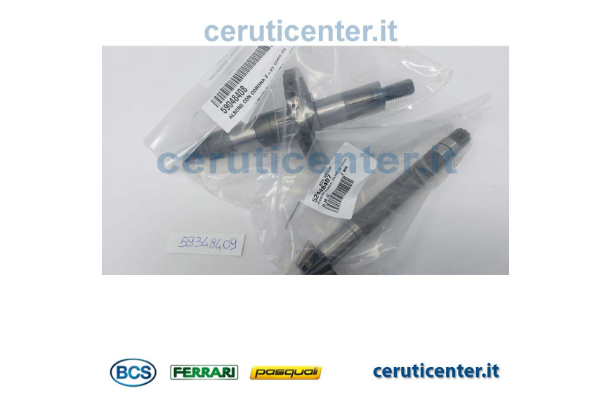 Coppia Conica 8/27 - Originale BCS - 59348409 - sostituisce - 59048430