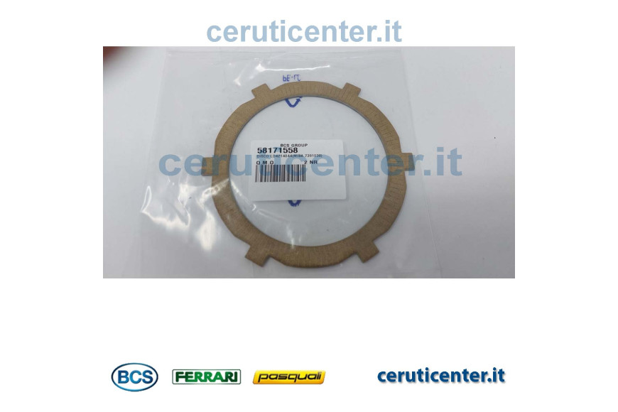 Kupplungsscheibe - BCS Original - 58171558