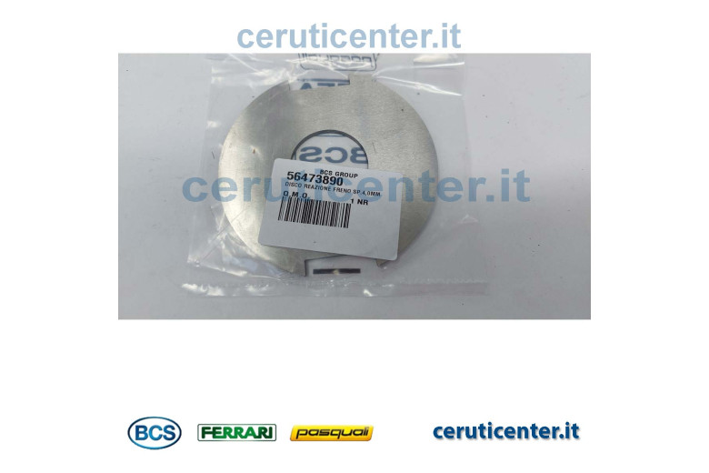 4,0Mm Brake Reaction Disc - BCS genuine - 56473890