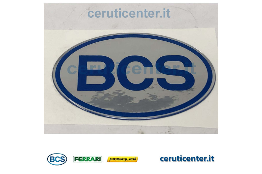 Logo  Ovale - BCS Pièce d'origine - 53093088