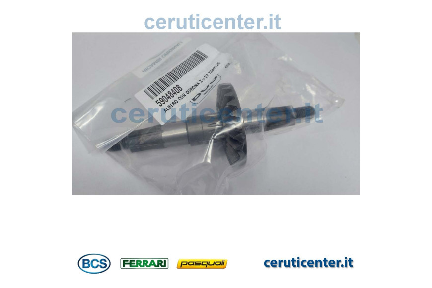 Eje De Rueda Dentada Z=27 - BCS Original - 59048408