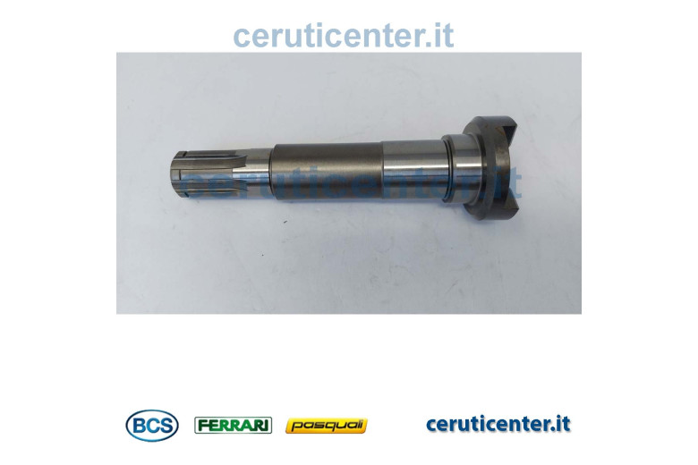 Achse  L=165  Z=6 Farfalla - BCS Original -  P946129010005 - ersetzt - P946129000000