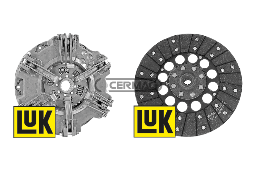 kit frizione completo di disco PTO in organico - NEW HOLLAND T4.75 - Adattabile a OEM 8433502 - 84233502