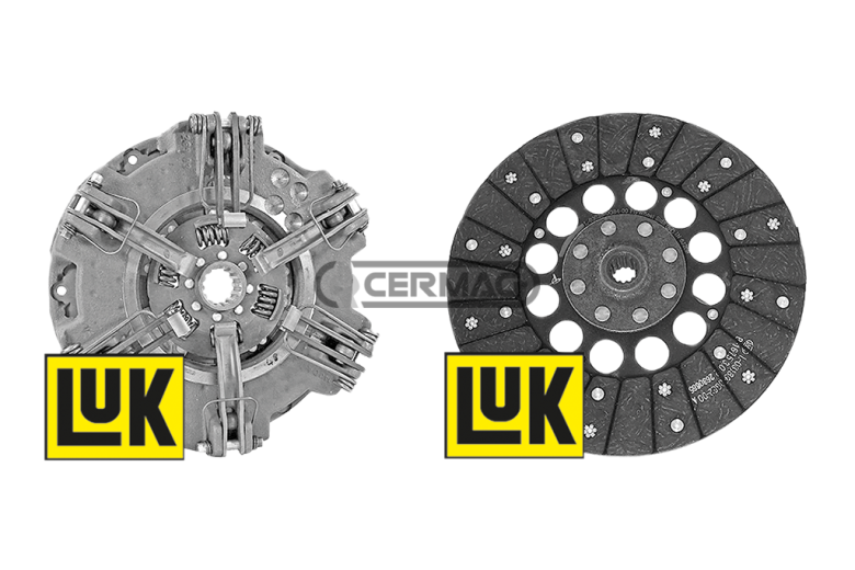 kit frizione completo di disco PTO in organico - NEW HOLLAND T4.75 - Adattabile a OEM 8433502 - 84233502