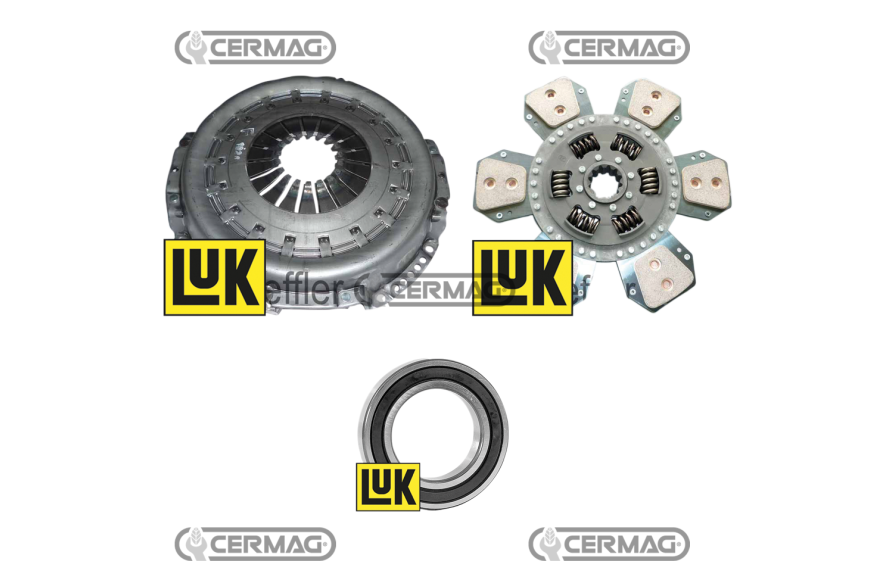 kit frizione compl. con disco 6PAD - Adattabile a OEM VA205511