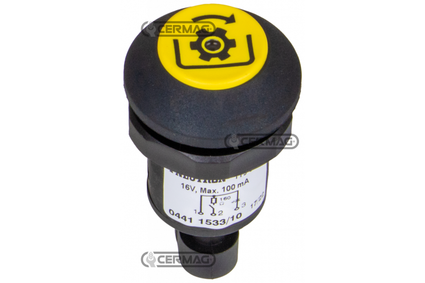 Pulsante con simbolo PDF - Adattabile a OEM 0441.1533/10