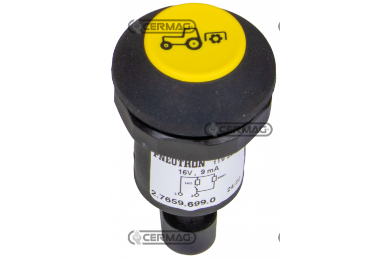 Pulsante con simbolo PDF - Adattabile a OEM 2.7659.699.0