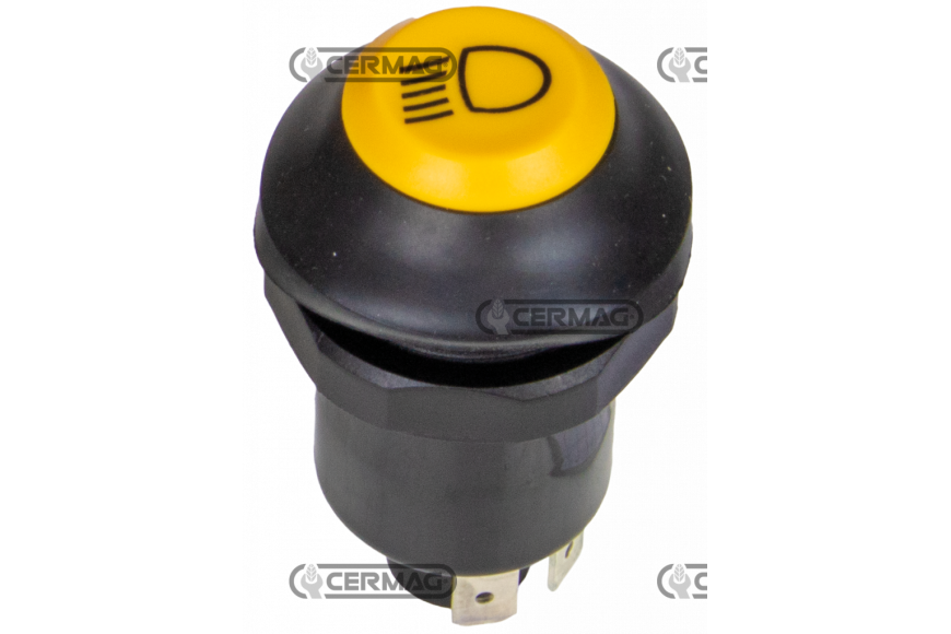 Pulsante con simbolo faro da lavoro - Adattabile a OEM 1177162