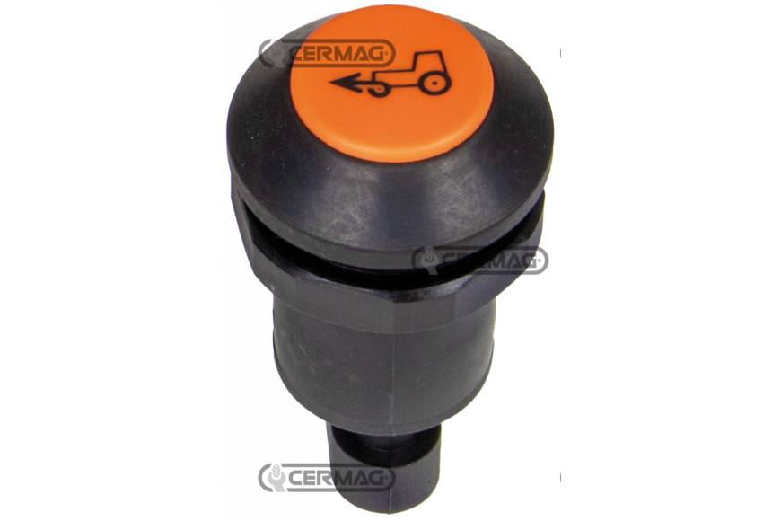 Pulsante con simbolo trazione anteriore - Adattabile a OEM 2.7659.704.0