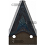 Sezione lama 2" a 2 fori Piatto 2" - 80x2.5 mm Tipo Rigata - Adattabile a OEM 580.02466.4 - 212SF - 12198