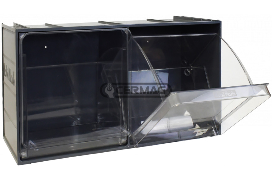 Cassettiera per espositore CRISTAL BOX Dimensioni LxHxP 600x300x240 mm