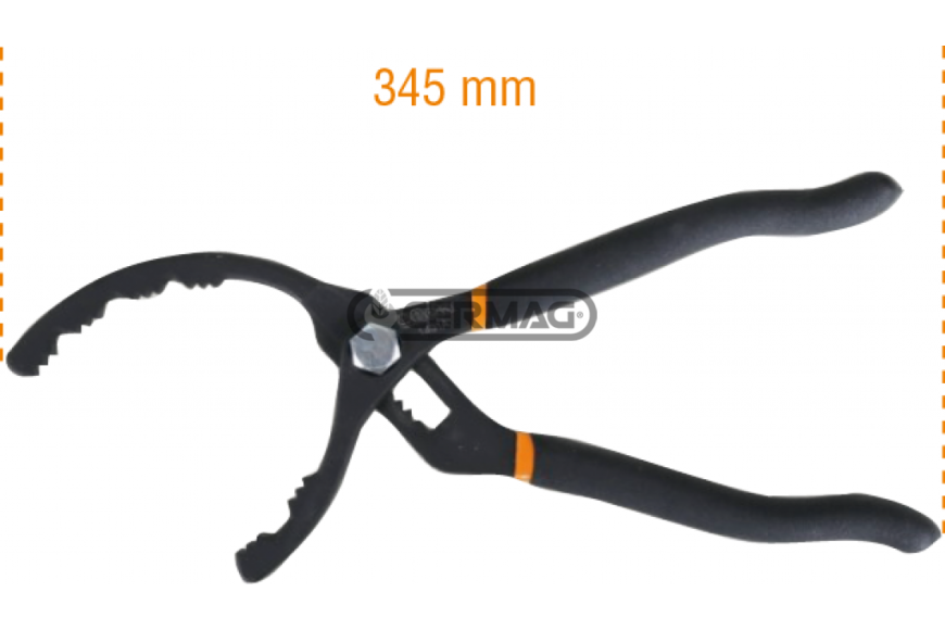 Pinza regolabile per filtri olio