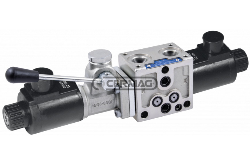 elemento LS con leva 12V ON-OFF