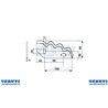 Couteau à Wagon Mixer 189X90X5 Dx