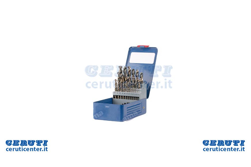 Set 19 Punte Da 1 A 10 X0,5 Mm