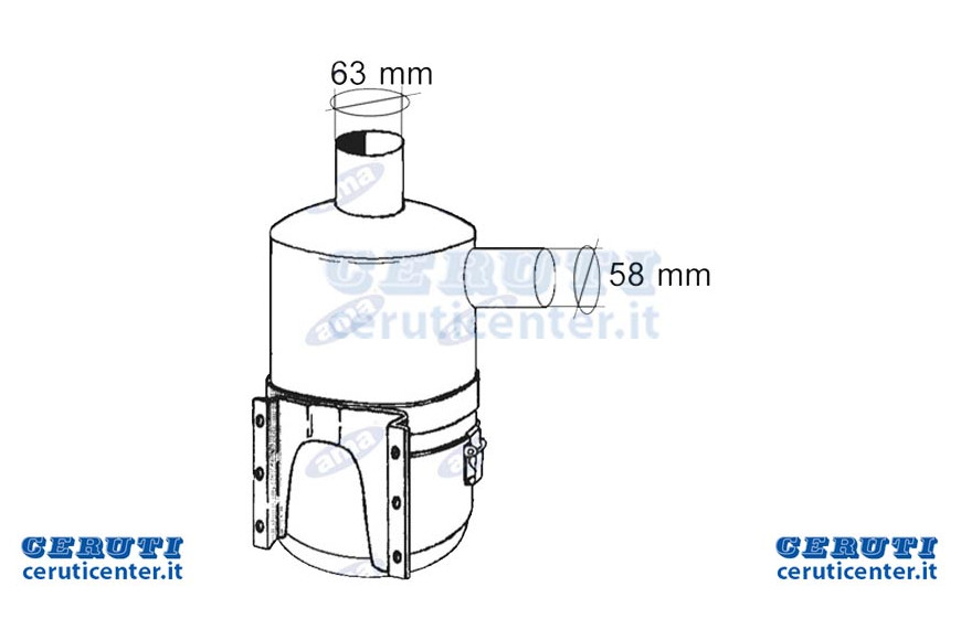 Filtro Olio Completo Adattabile A Vari Massey Ferg - Ama