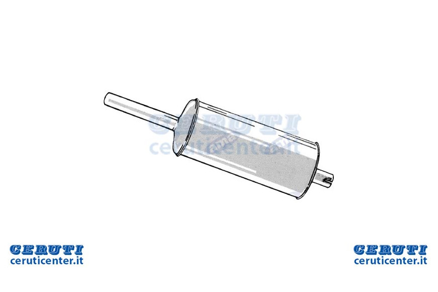 Silenziatore Adattabile A Rif. Orig. Ford 83949806