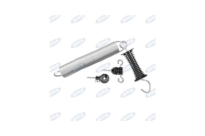 Kit Per Porte Recinto: Maniglia+Isolatore+Molla - Ama