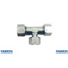 Ferrure T M18x1.5 12mm Rohr