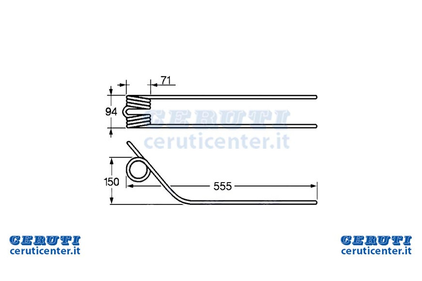 Dent Giroand. Kuhn 57720200 / A