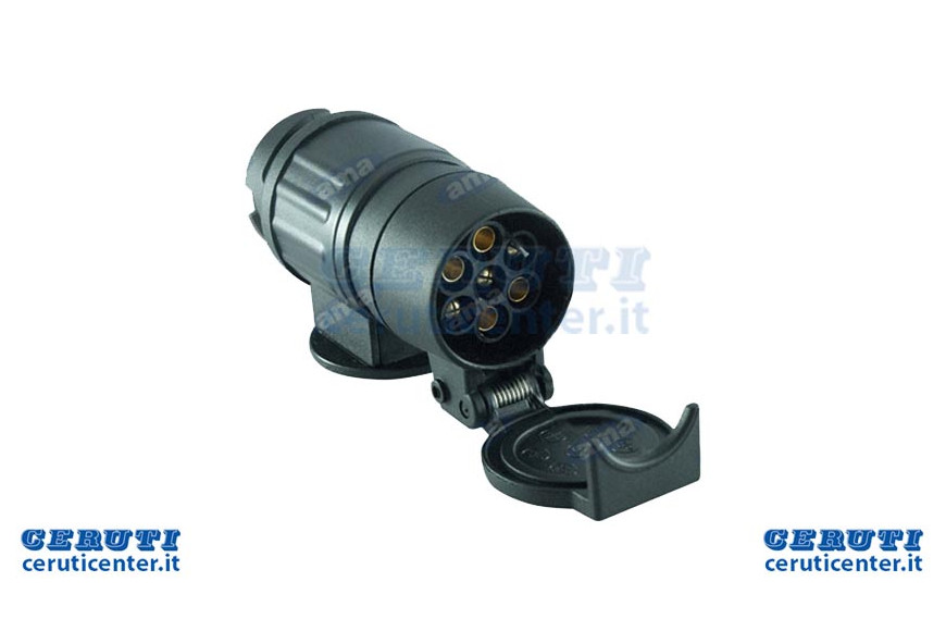 Avec prise de l'adaptateur 13 Poli E Socket 7 Poli