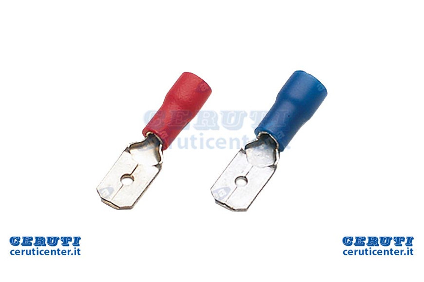 Terminal Homme Rouge 6,35X0,8 Mm