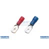 Terminal Male Blue 6,35X0,8 Mm, à 1,04 câble - 2,63 mm², longueur 22 mm