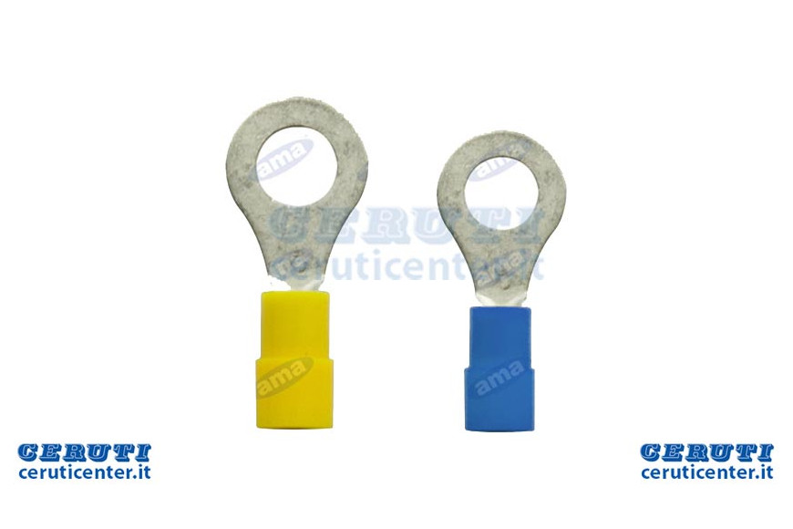 Pour Oeillet Terminal Double Tenuta bleu Ø 5,3 mm