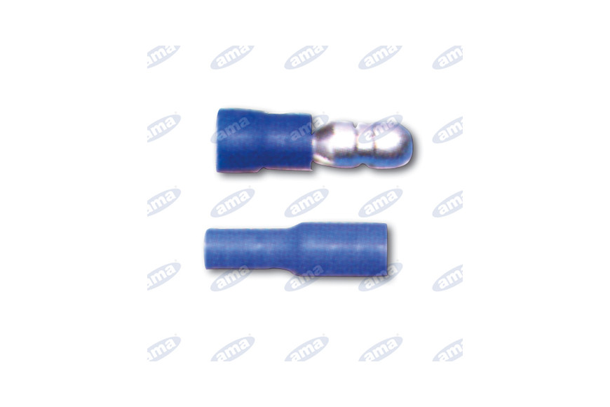 Borne mâle cylindrique
