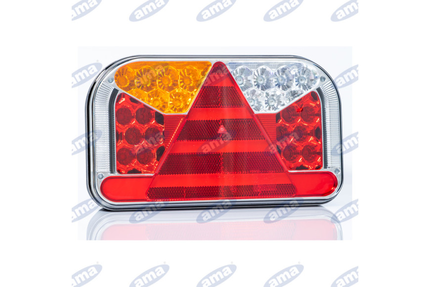Fanale Posteriore Sx Led Multifunzione 12-36V - Ama