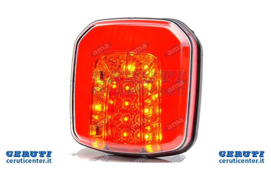 Fanale Posteriore A Led Dx 12-24V - Ama